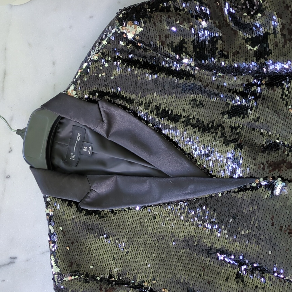 INC sequin jacket (M)